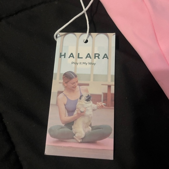 Halara Spaghetti Strap Crisscross Tie Back Active Dress NWT - Picture 5 of 6